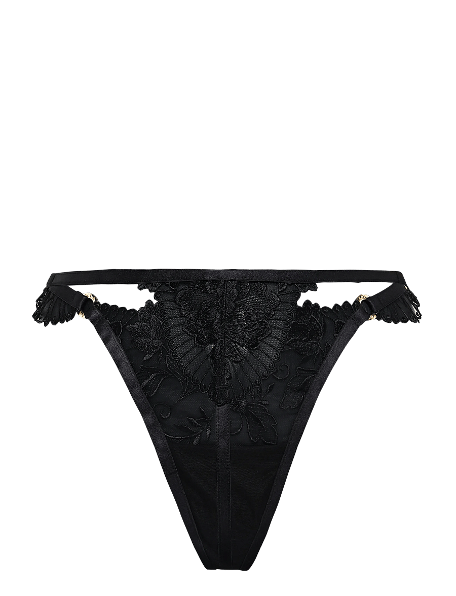 Bluebella - Gabriella Thong - stringtrosor - black - 1
