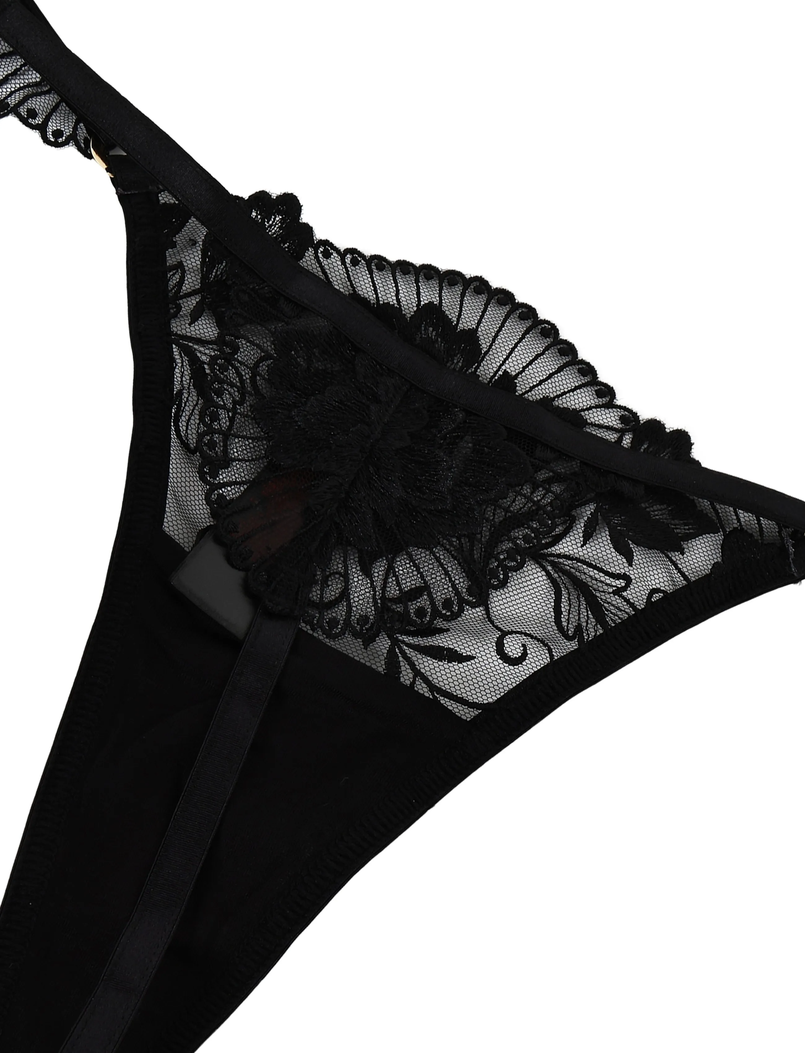 Bluebella - Gabriella Thong - stringtrosor - black - 2