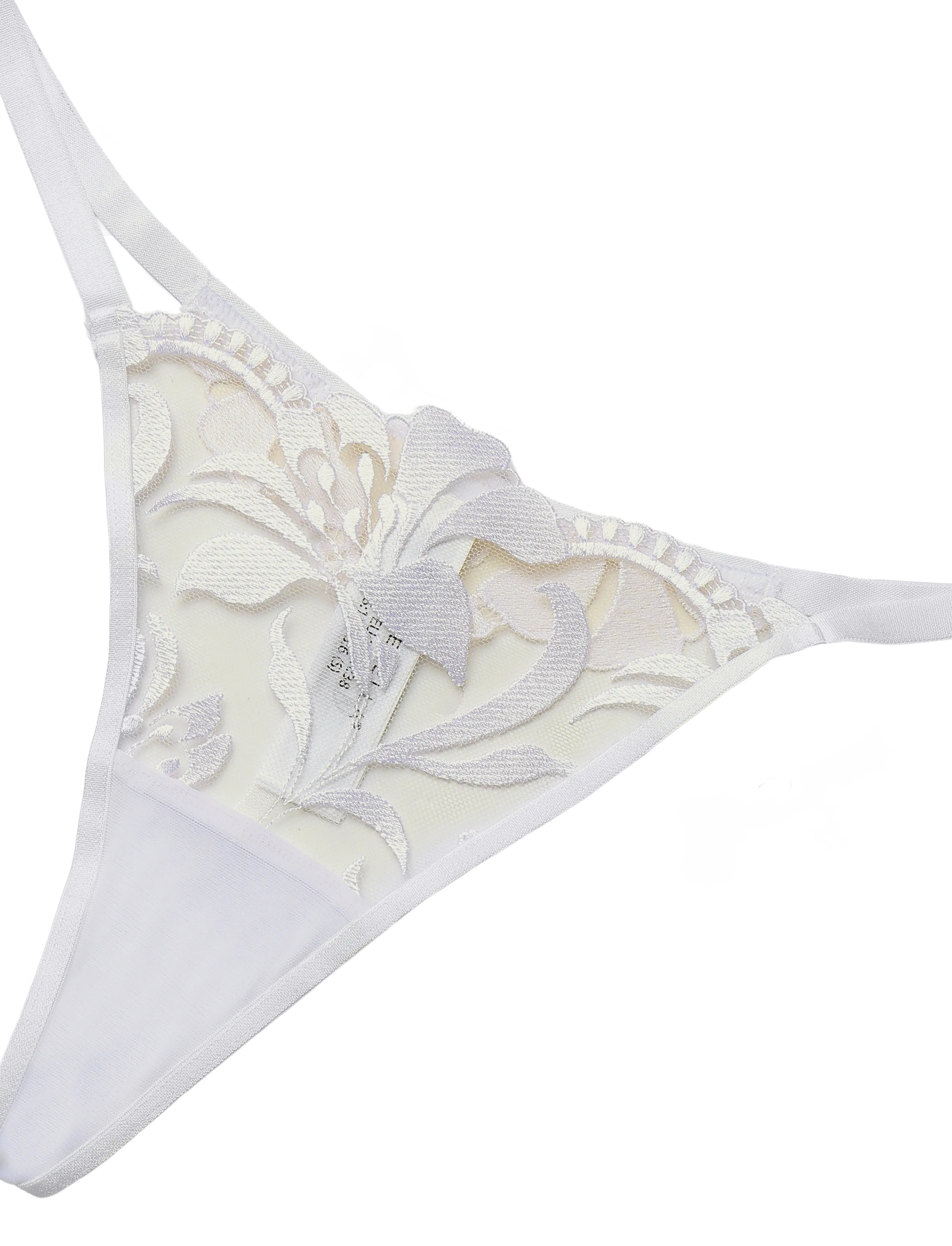 Bluebella - Leonora Thong - white/sheer - 2