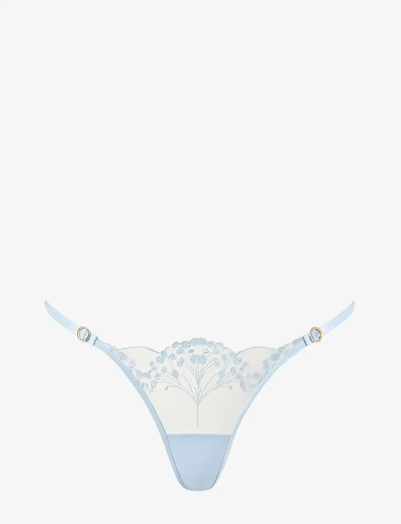 Bluebella - Marisa Thong - stringtrusser - ice water blue/sheer - 1