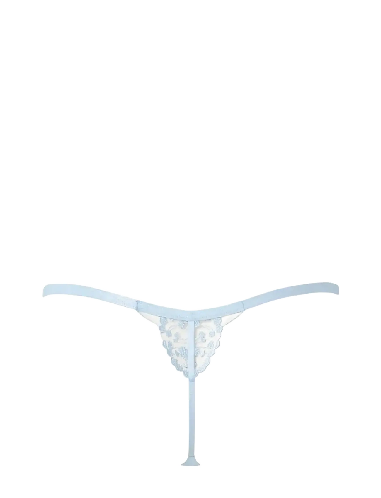 Bluebella - Marisa Thong - thongs - ice water blue/sheer - 2