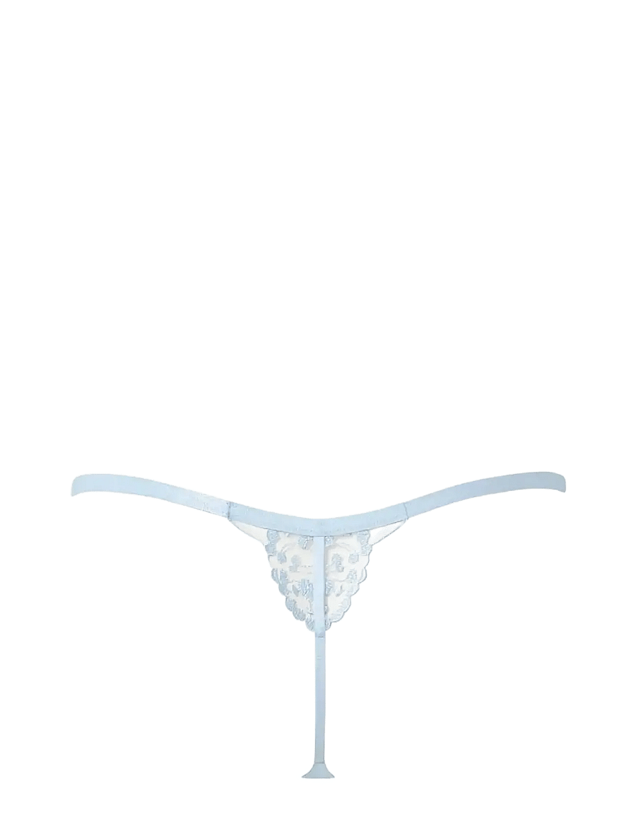 Bluebella - Marisa Thong - tangas - ice water blue/sheer - 2