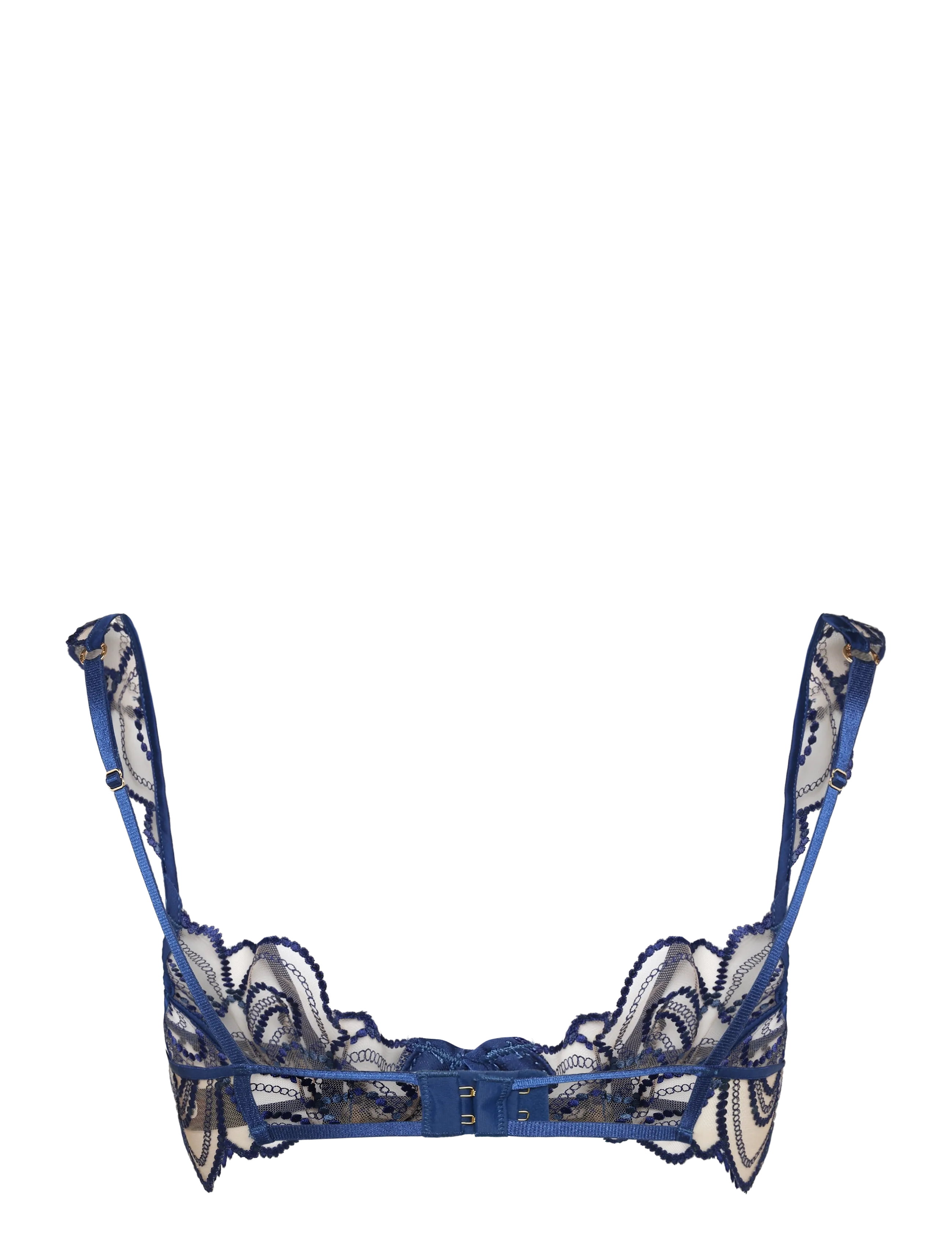 Bluebella - Soraya Wired Bra - navy peony/deep dive blue/sheer - 1