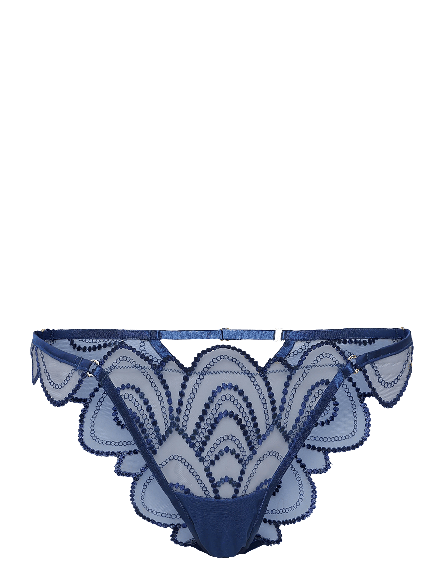 Bluebella - Soraya Brief - briefs - navy peony/deep dive blue/sheer - 0