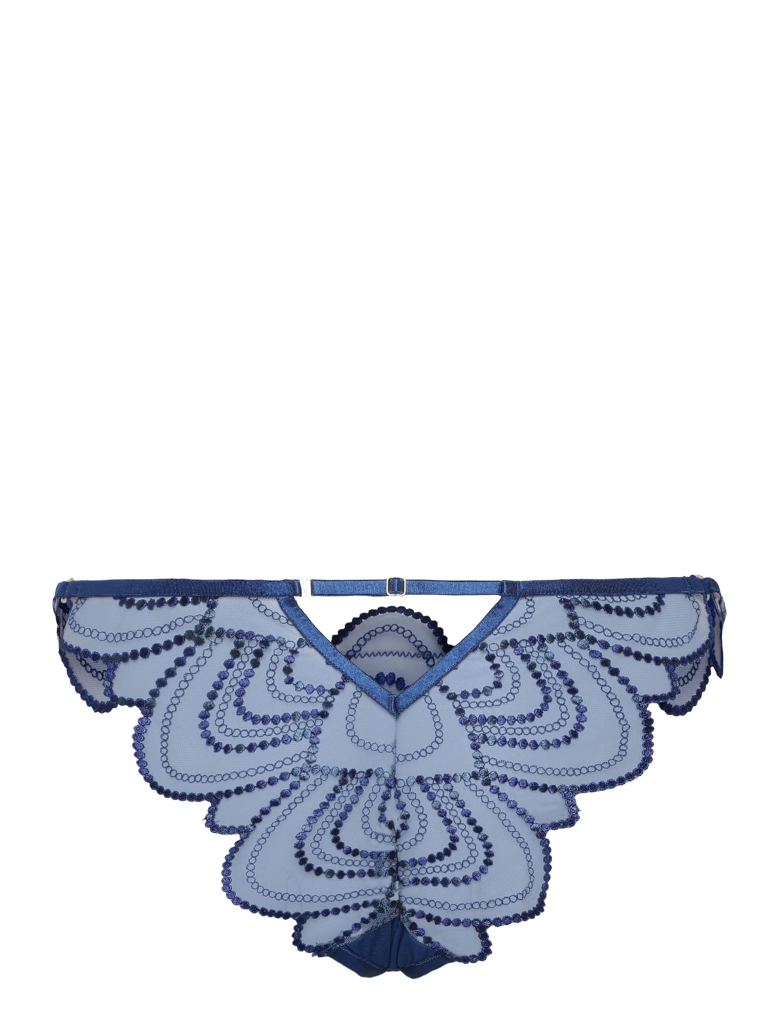 Bluebella - Soraya Brief - briefs - navy peony/deep dive blue/sheer - 1