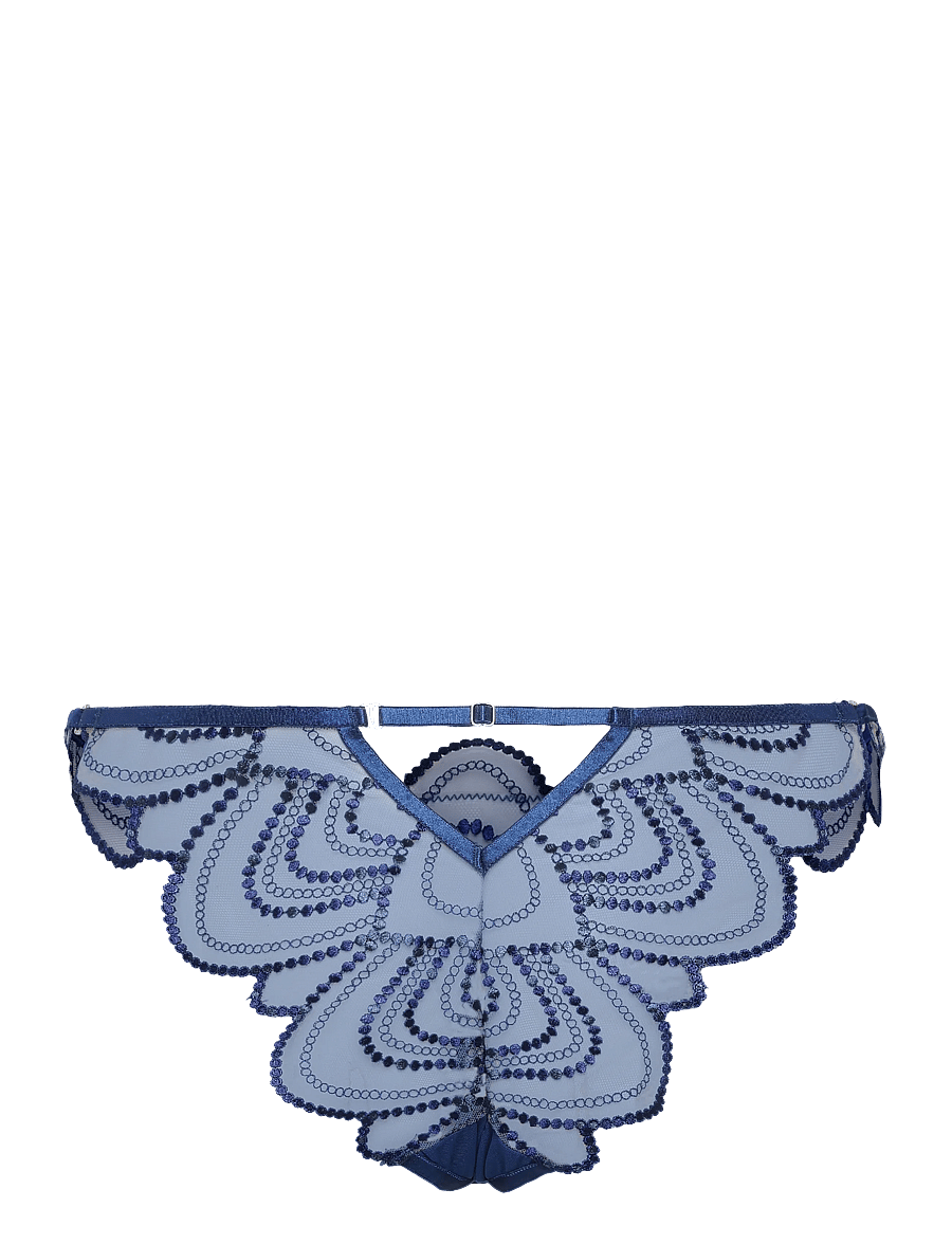 Bluebella - Soraya Brief - briefs - navy peony/deep dive blue/sheer - 1
