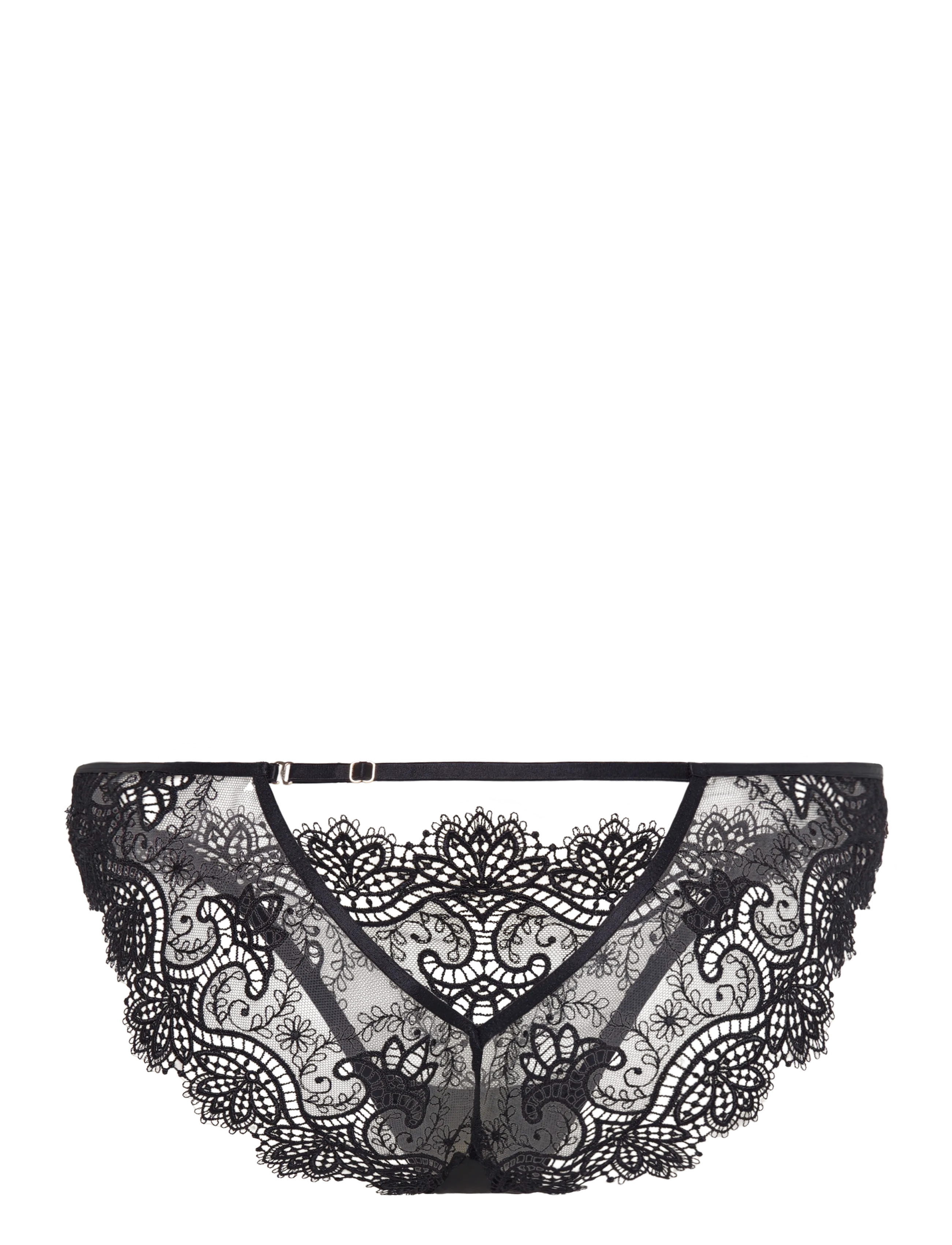 Bluebella - Arella Ouvert Brief - briefs - black - 1
