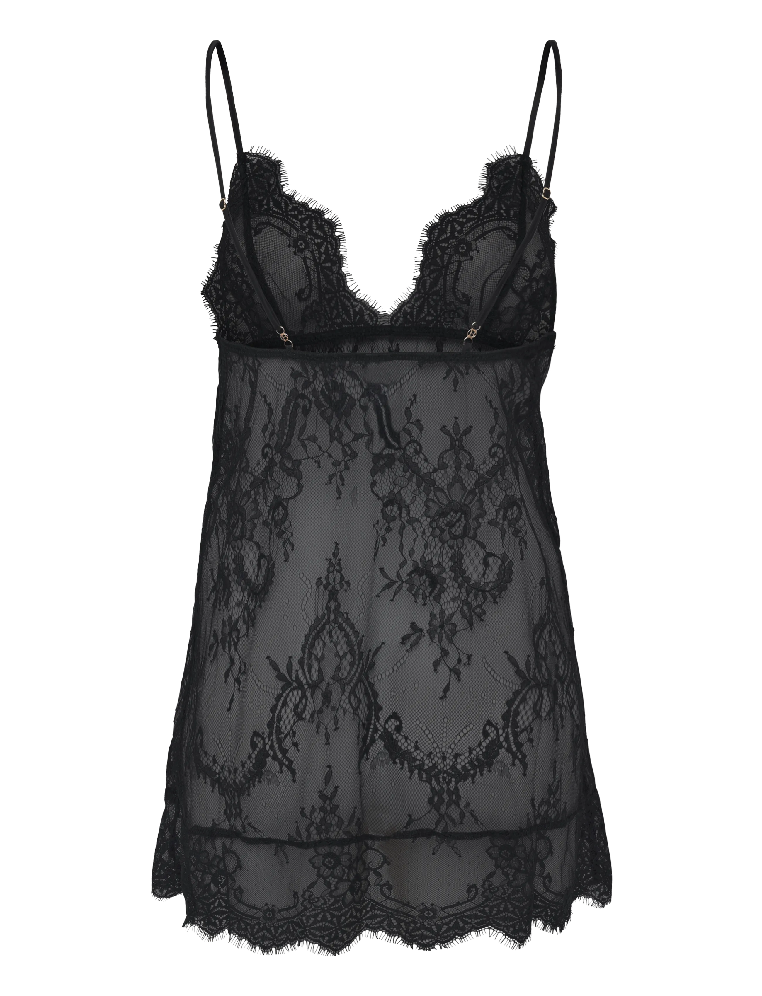 Bluebella - Madeline Short Chemise - nattlinnen - black - 1