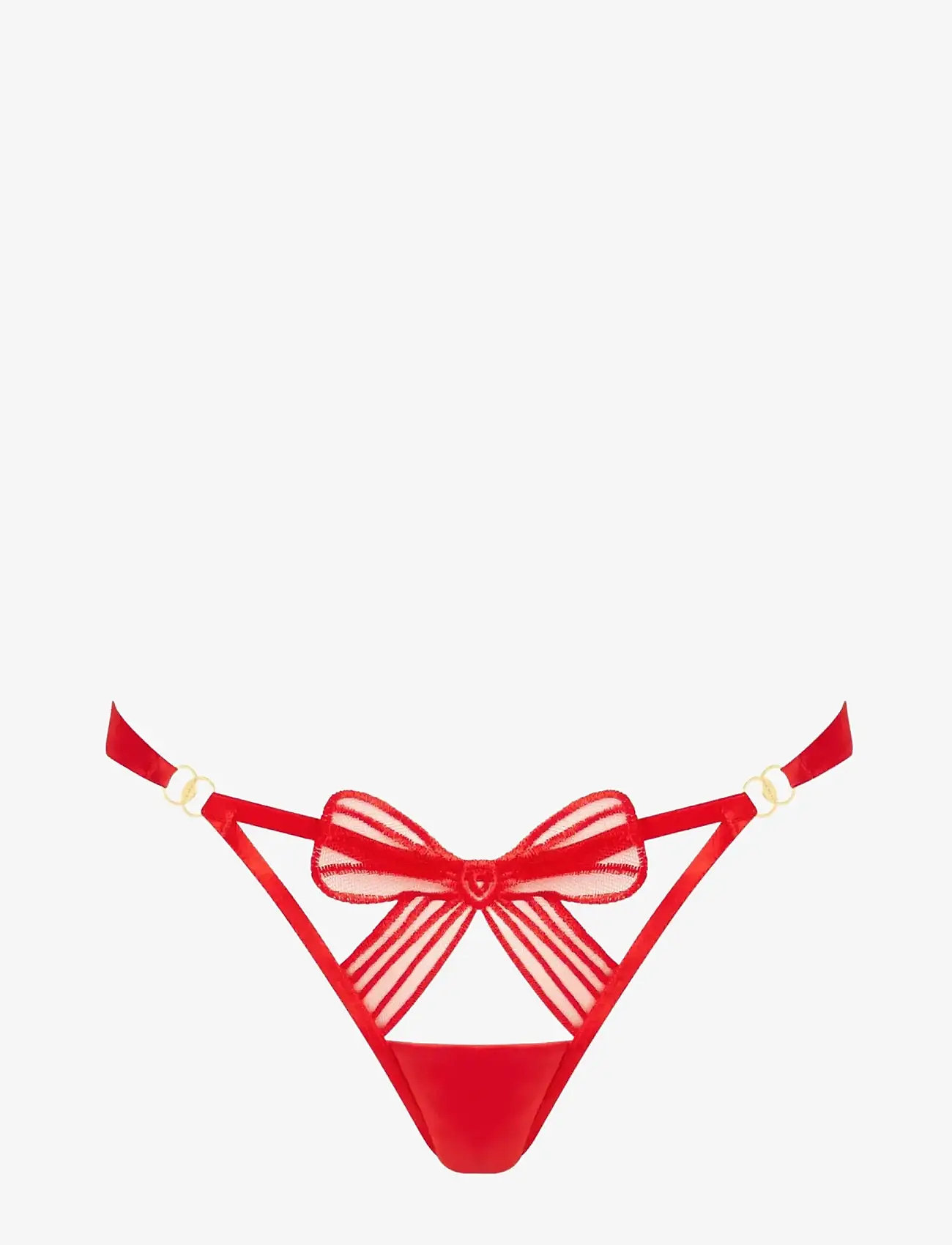 Bluebella - Annabel Open-Back Brief - string - red - 1