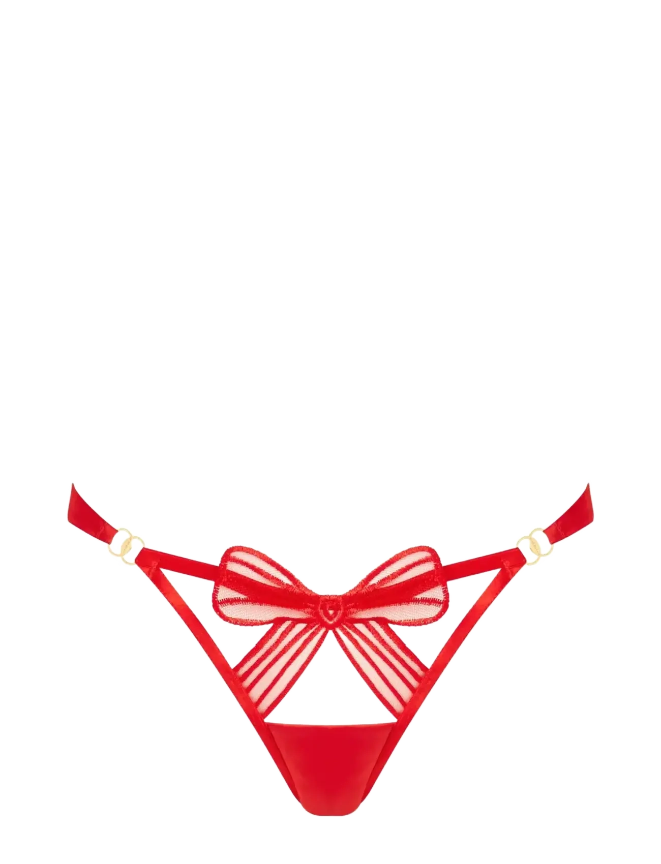 Bluebella Annabel Open-Back Brief - Pesu - RED / red