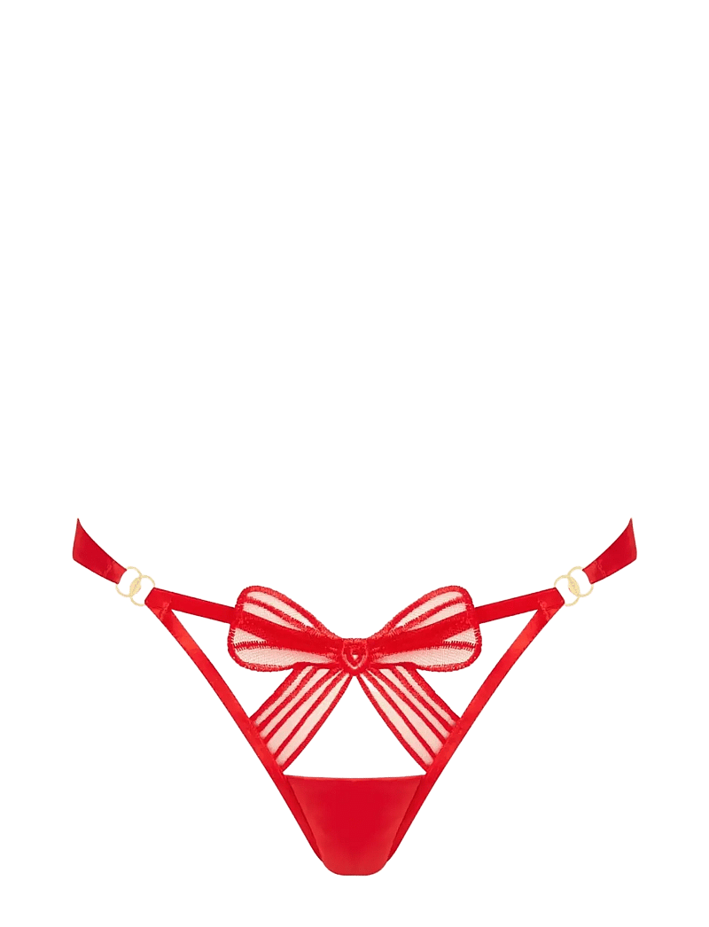 Bluebella - Annabel Open-Back Brief - string - red - 1