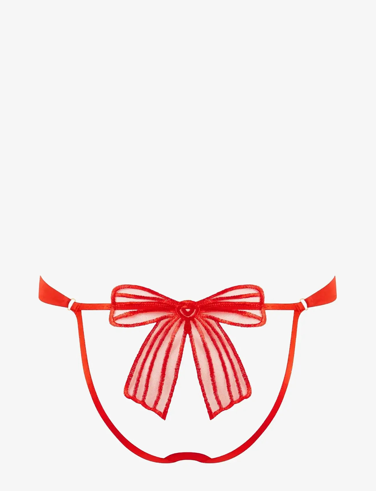 Bluebella - Annabel Open-Back Brief - string - red - 2