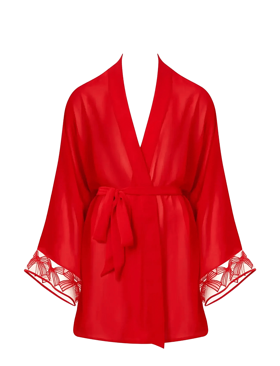 Bluebella - Annabel Kimono - kimonos - red - 0