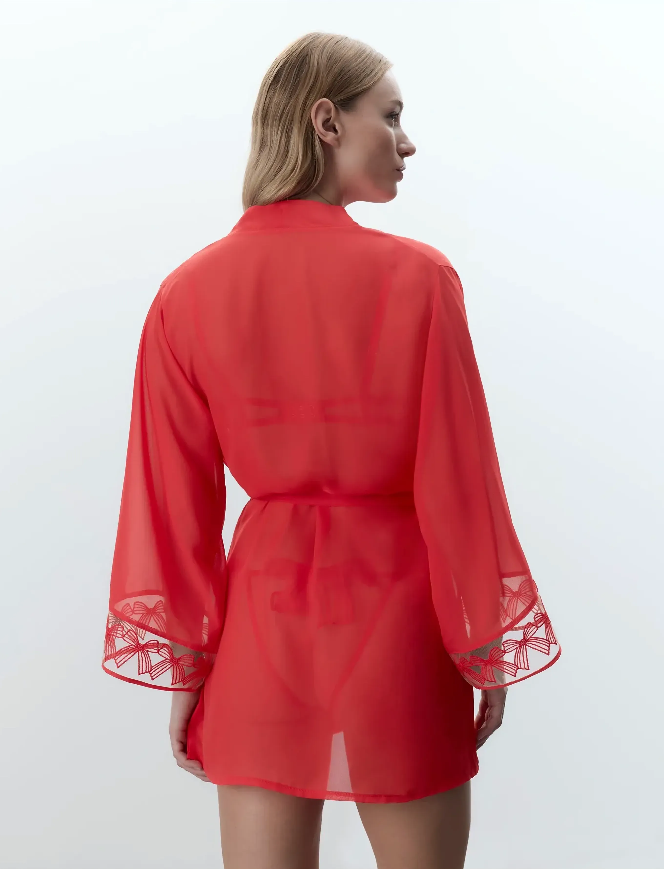 Bluebella - Annabel Kimono - kimonos - red - 2