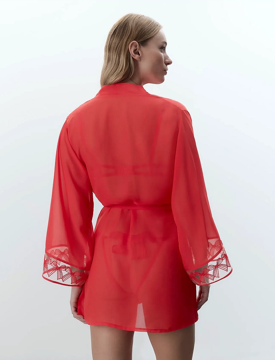Bluebella - Annabel Kimono - kimonos - red - 2