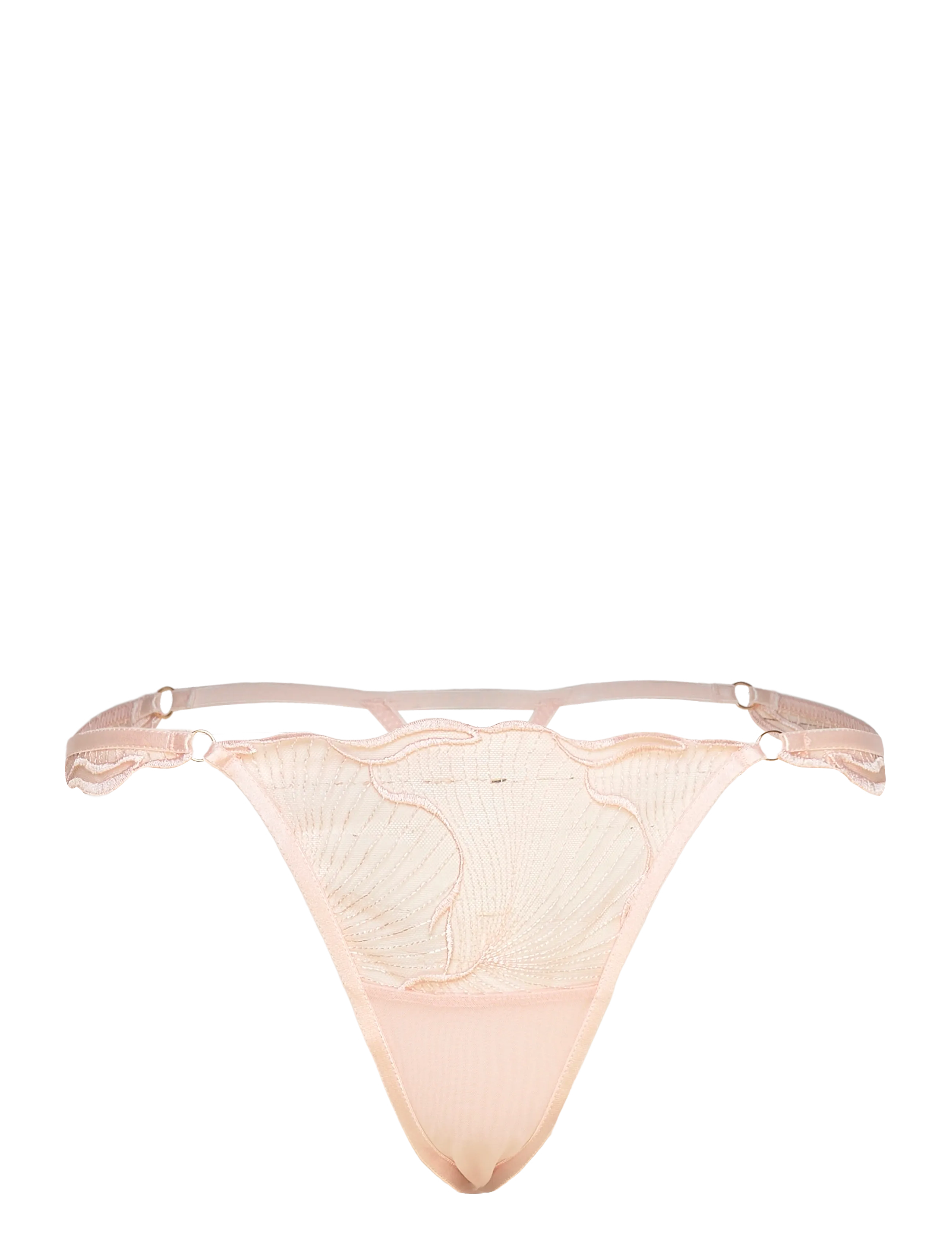 Bluebella Marabel Thong - Besondere Anlässe - PEARL PINK/SHEER / pink/rose