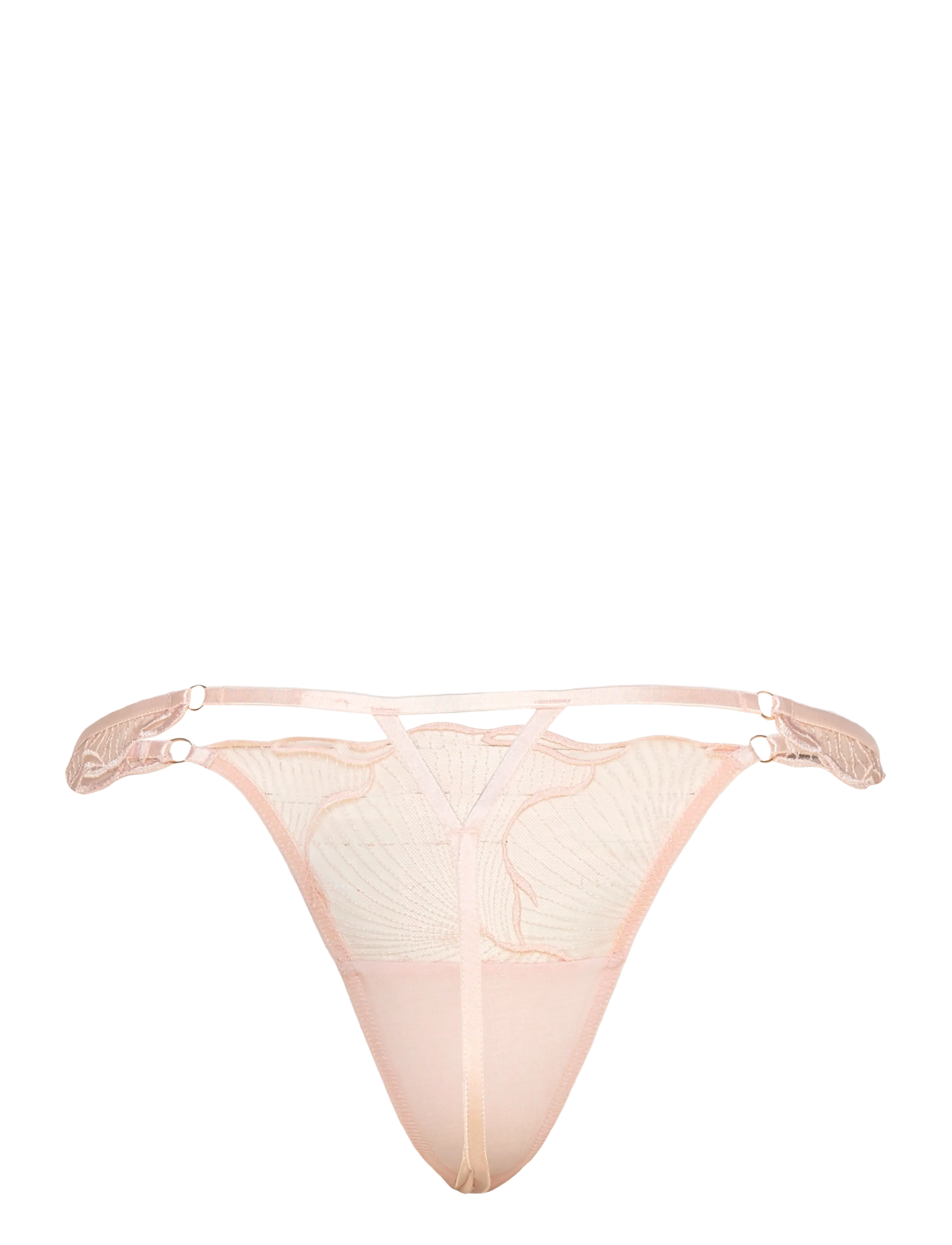 Bluebella - Marabel Thong - thongs - pearl pink/sheer - 1