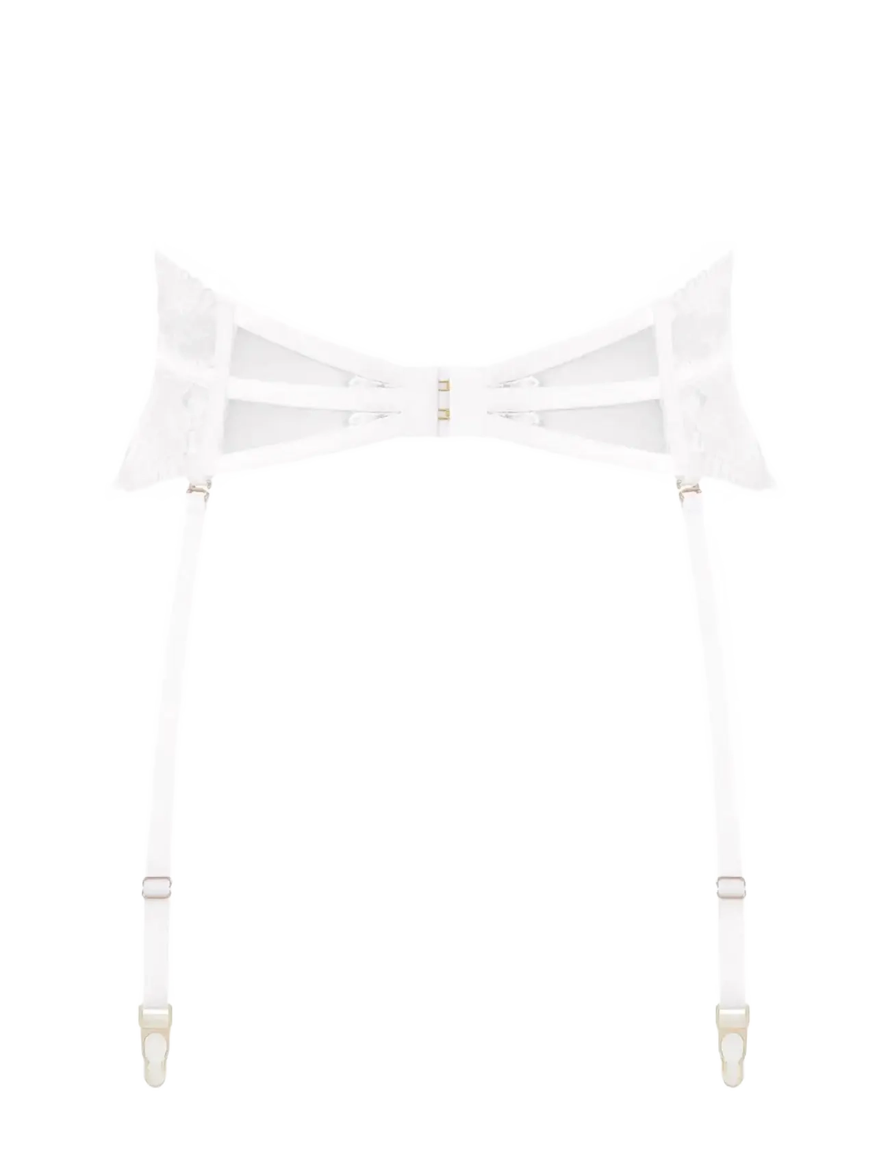 Bluebella - Gabriella Waspie Suspender (with detachable suspenders) - strumpfhalter - white - 2