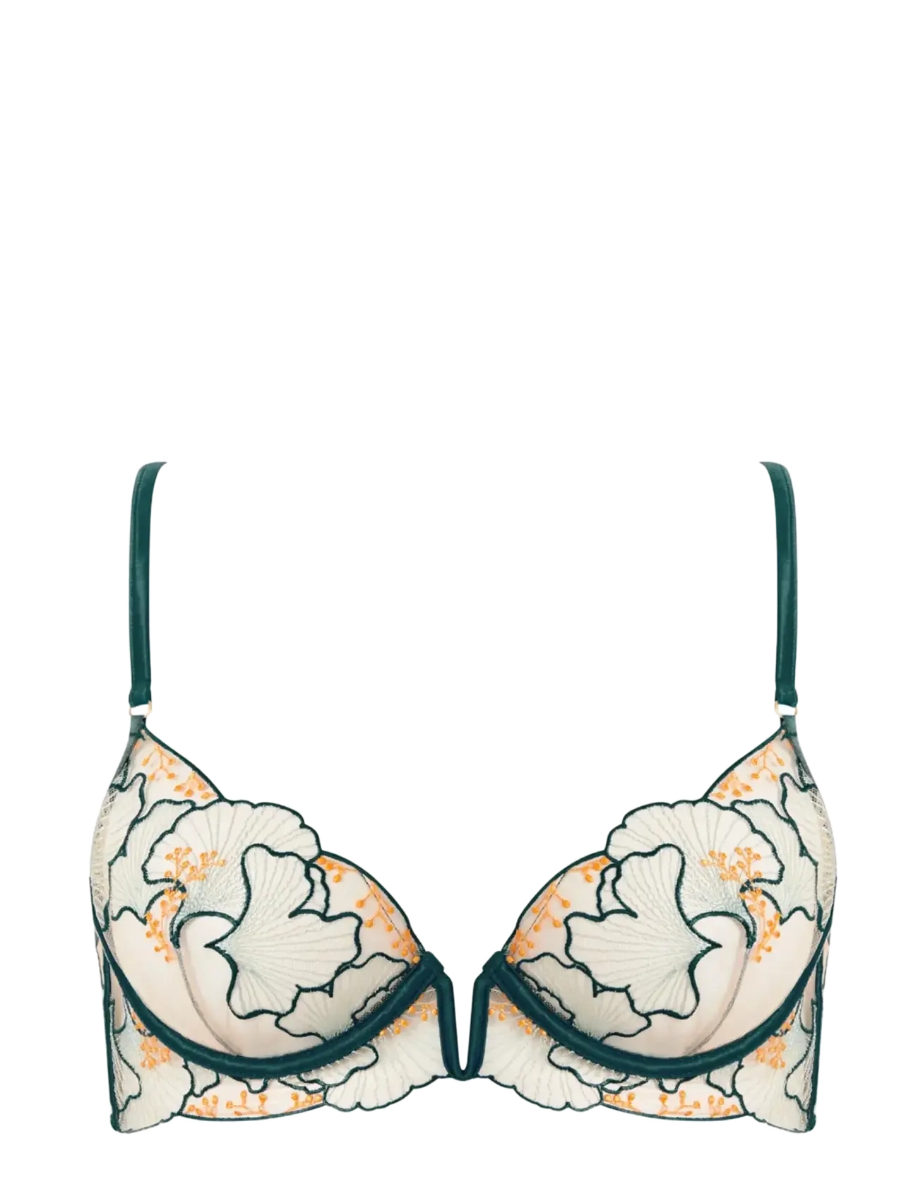 Bluebella Gianna Wired Bra - Rintaliivit - JELLY MINT/TEAL/ORANGE PEEL/SHEER / green