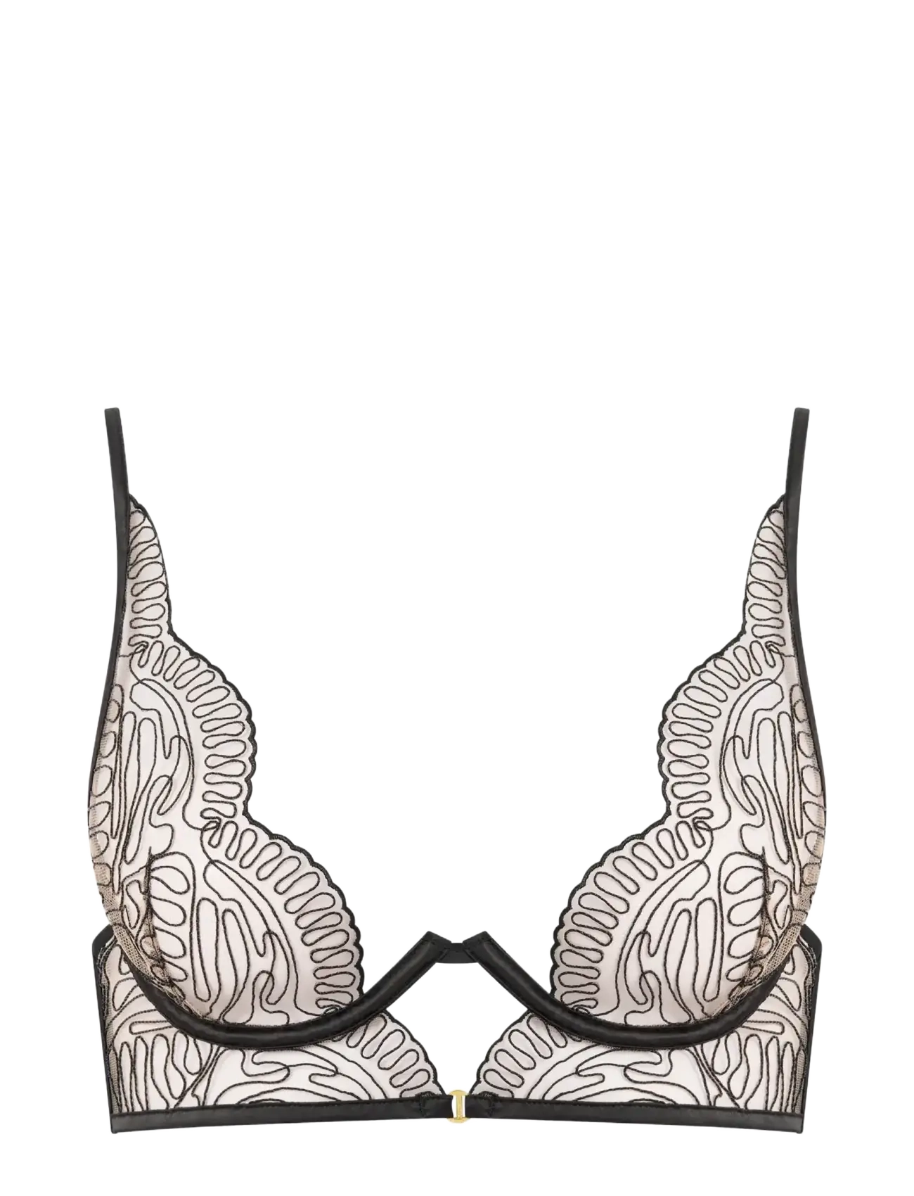 Bluebella Leliana Wired Longline Bra - BH's - BLACK/SHEER / black