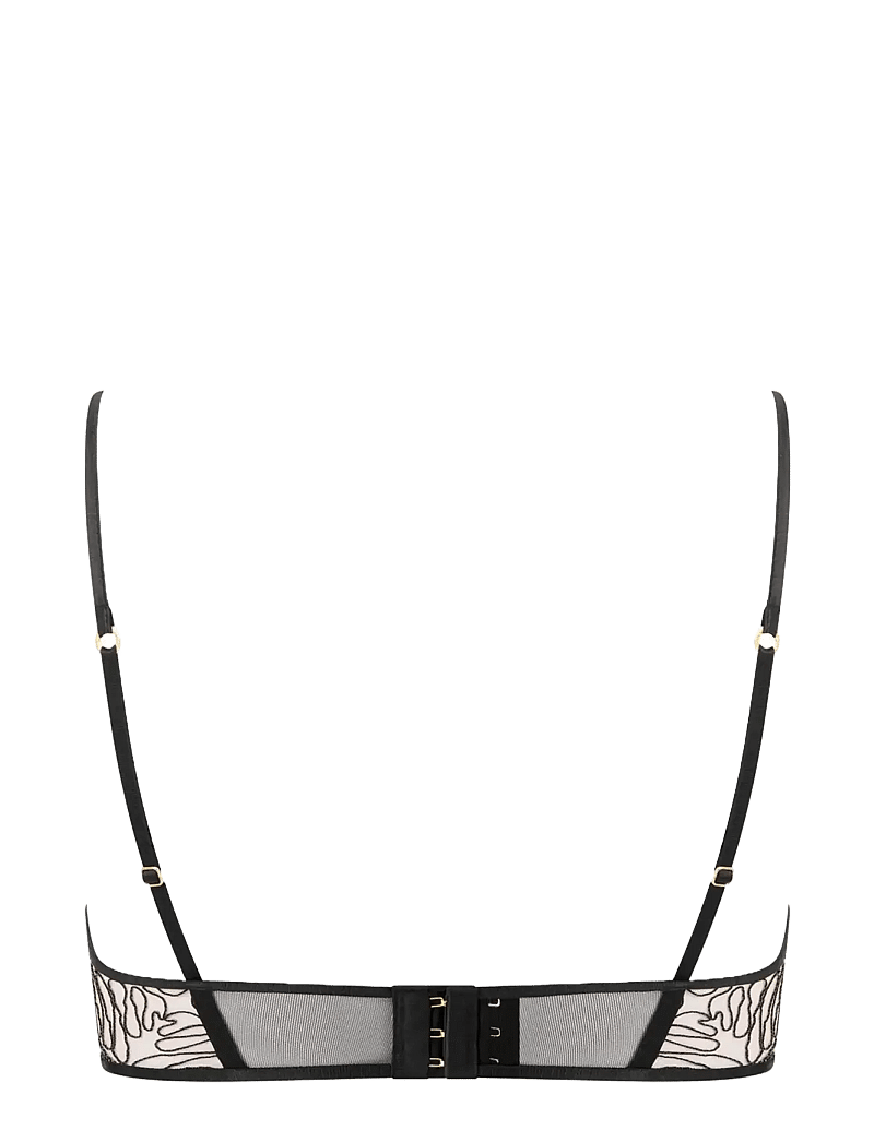 Bluebella - Leliana Wired Longline Bra - bøjle-bh’er - black/sheer - 2