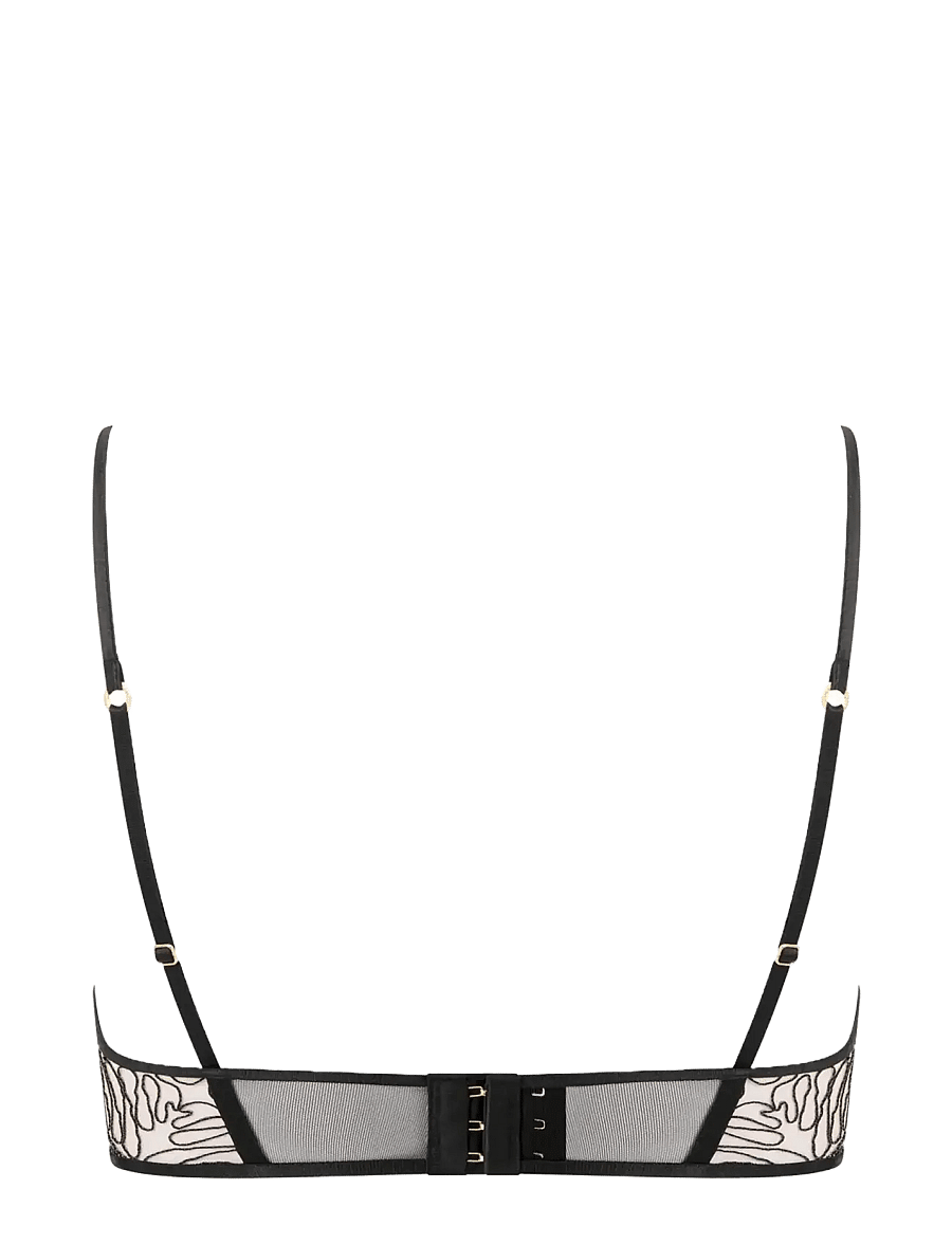 Bluebella - Leliana Wired Longline Bra - bh:ar med bygel - black/sheer - 2