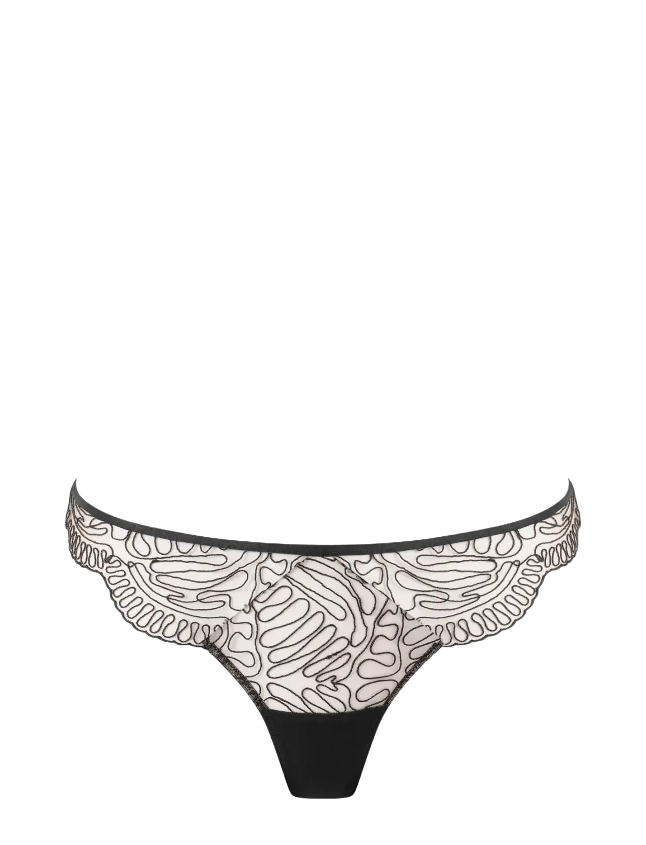 Bluebella Leliana Thong - Slips - BLACK/SHEER / black