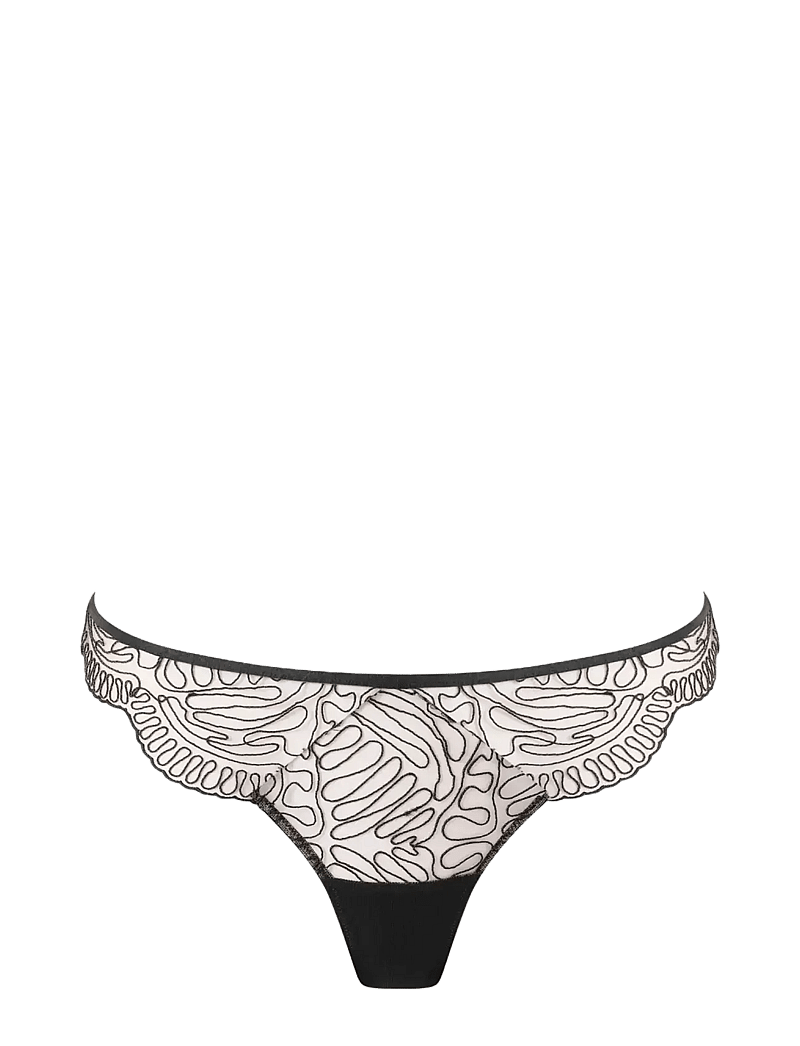 Bluebella - Leliana Thong - strings - black/sheer - 1