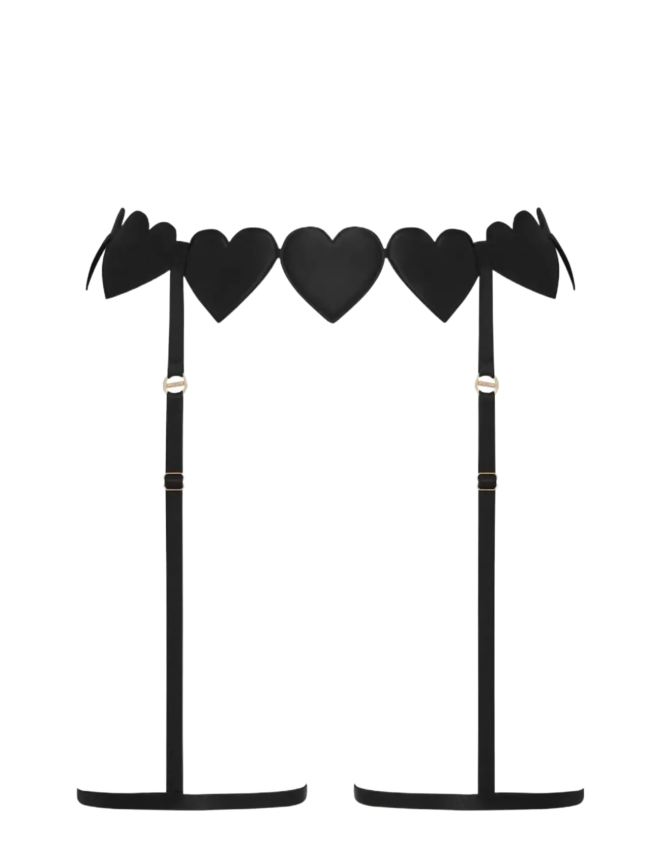 Bluebella Gia Thigh Harness - Nyheder - BLACK / black