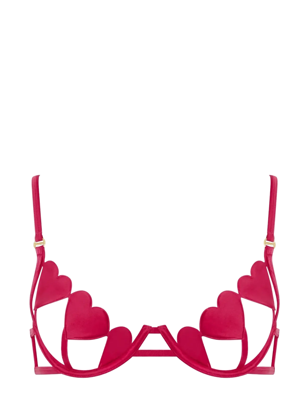 Bluebella Gia Wired Bra - Nyheder - VIRTUAL PINK / red