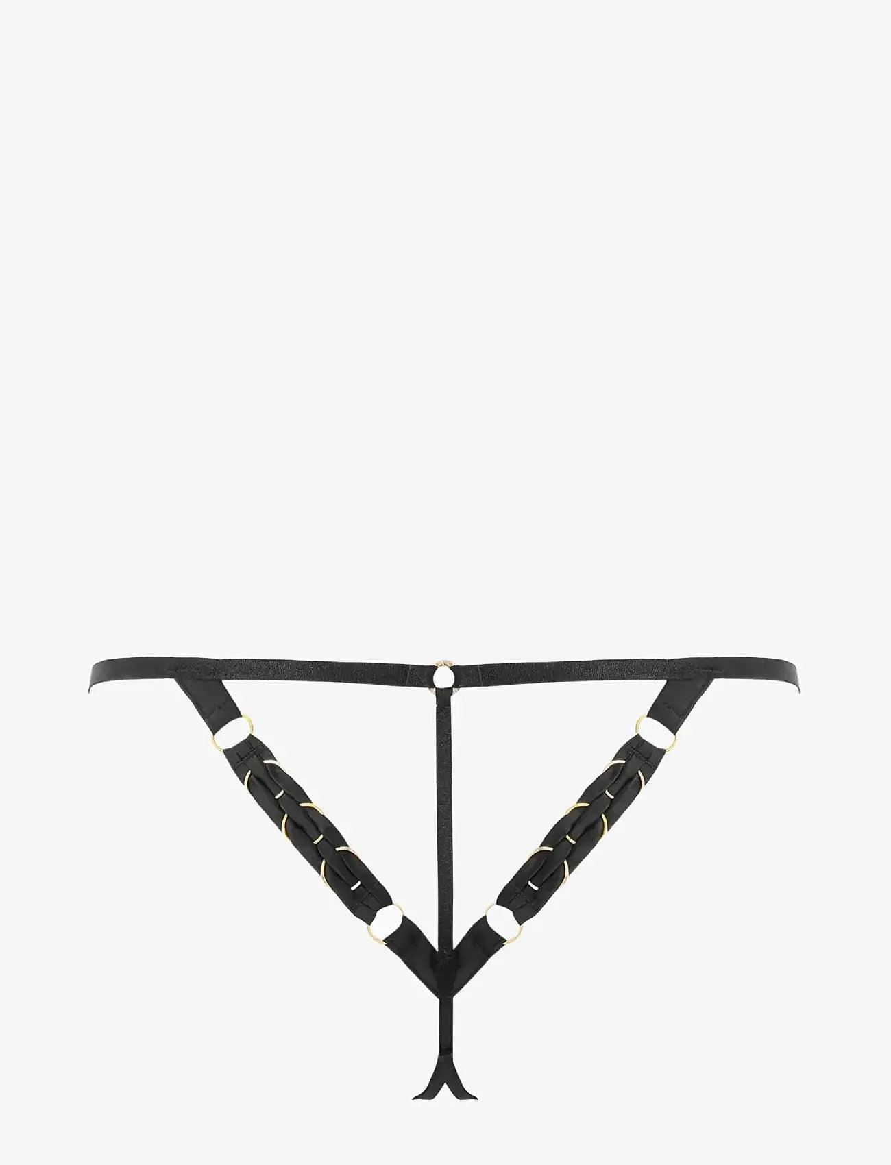 Bluebella - Suri Ouvert Brief - string - black - 2
