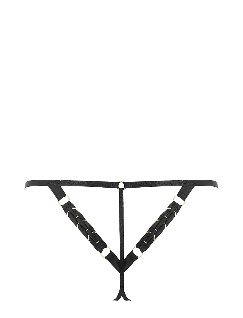 Bluebella - Suri Ouvert Brief - string - black - 2