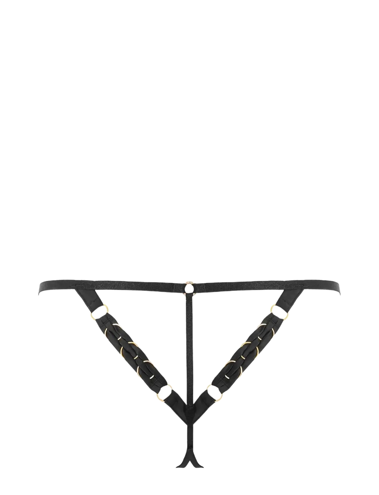 Bluebella - Suri Ouvert Brief - stringtrosor - black - 2