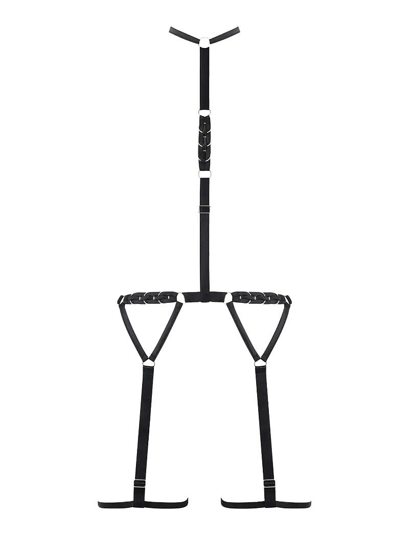 Bluebella - Suri Collar Thigh Harness - strumpfhalter - black - 1