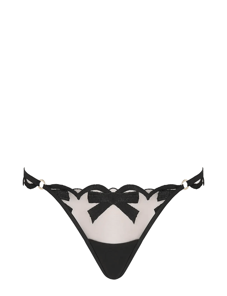 Bluebella - Belle Thong - stringtrusser - black/sheer - 1