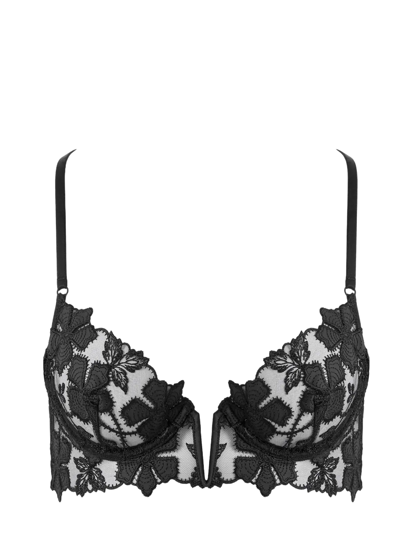 Bluebella Alara Wired Longline Bra - Aluspesu - BLACK / black