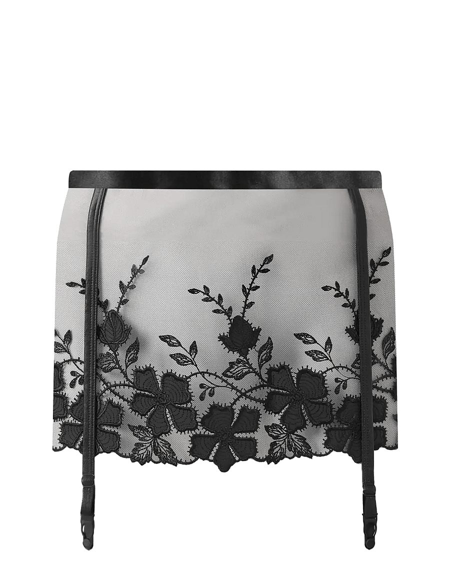 Bluebella - Alara Skirt Suspender - strumpfhalter - black - 1