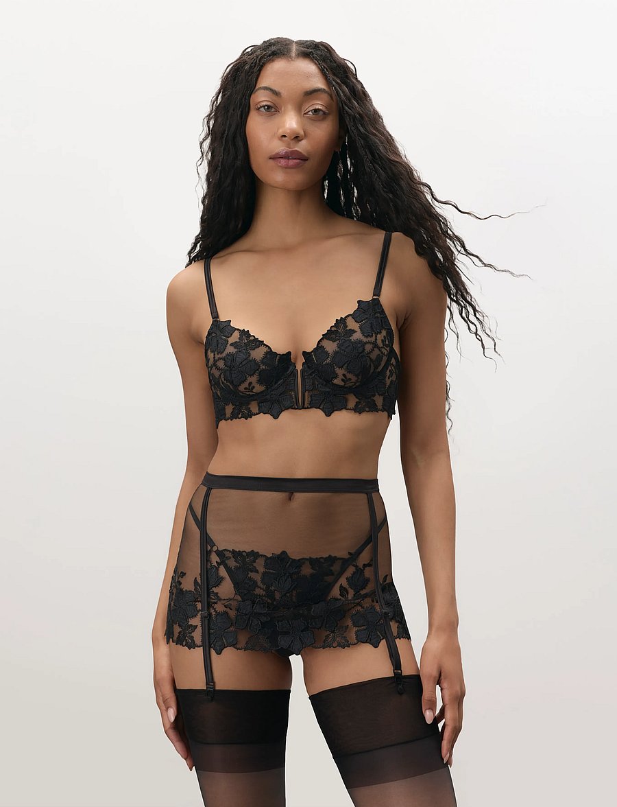 Bluebella - Alara Skirt Suspender - strumpfhalter - black - 4