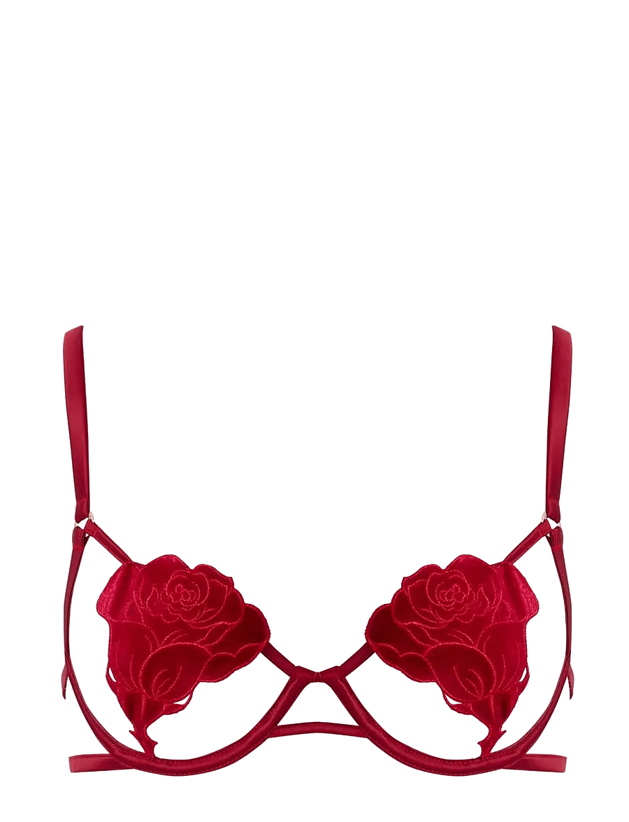 Bluebella - Rose Wired Bra - bøjle-bh’er - savvy red - 1