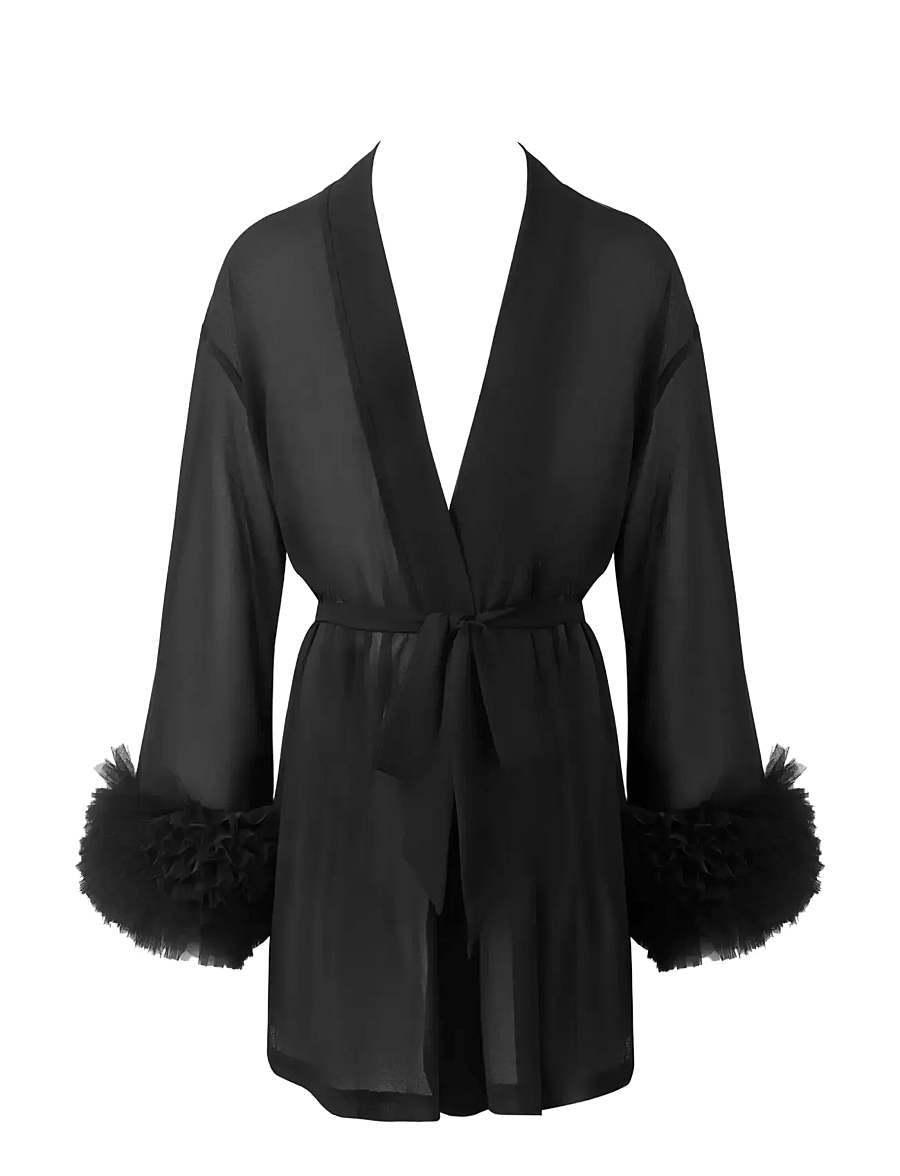 Bluebella - Kika Robe - morgenkåber - black - 1
