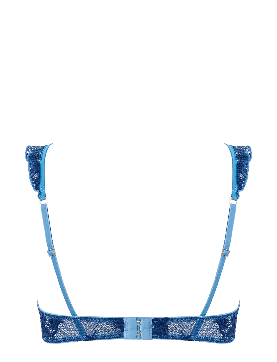 Bluebella - Lisa Wired Bra - wired bras - navy peony/all aboard blue - 2