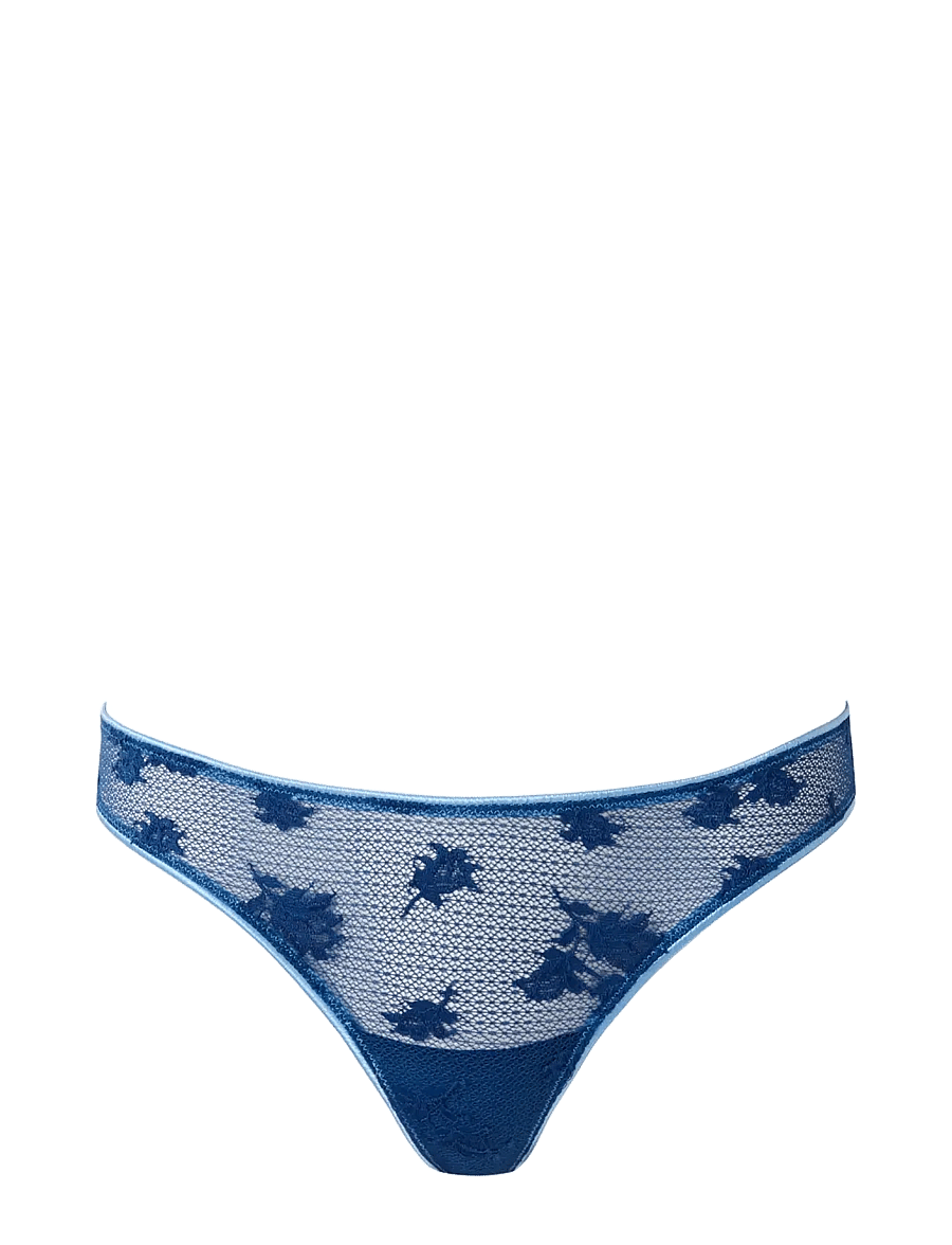 Bluebella - Lisa Thong - thongs - navy peony/all aboard blue - 1