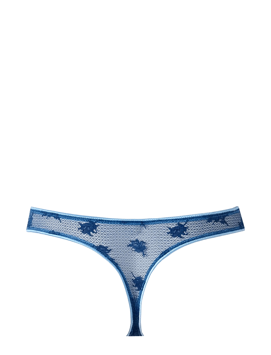 Bluebella - Lisa Thong - thongs - navy peony/all aboard blue - 2