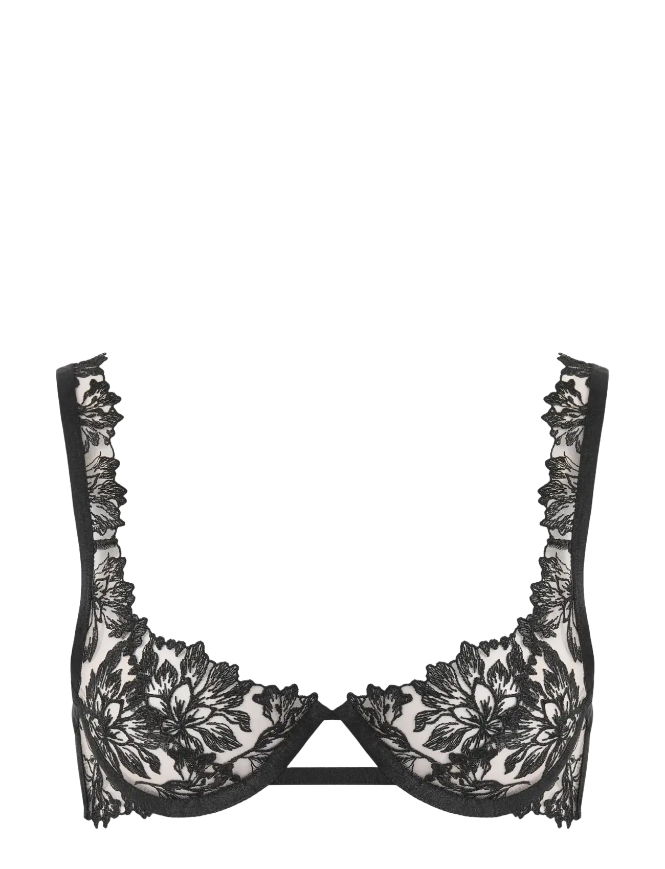 Bluebella Samara Wired Bra - Apakšveļa - BLACK/SHEER / black