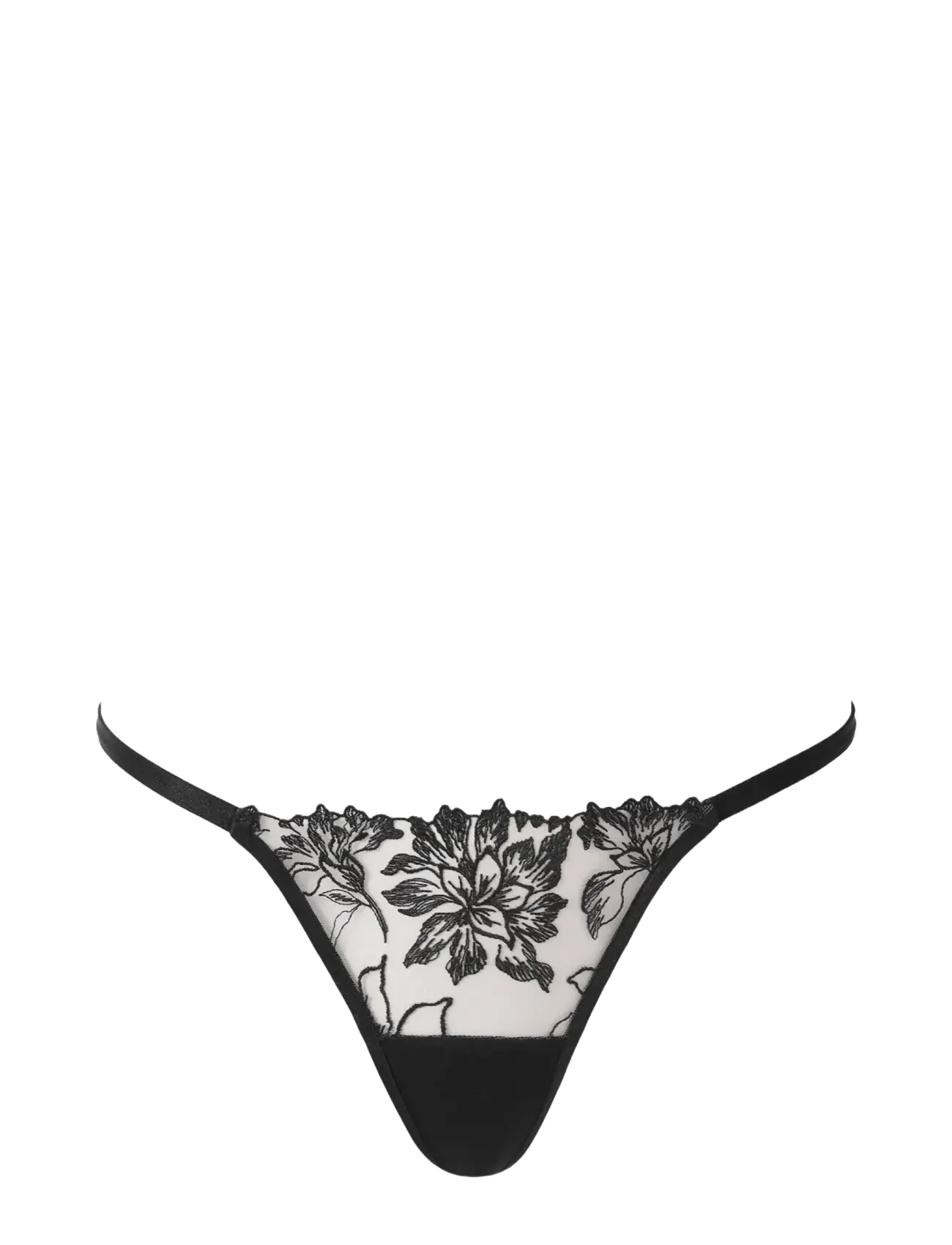 Bluebella Samara Thong - Apakšveļa - BLACK/SHEER / black