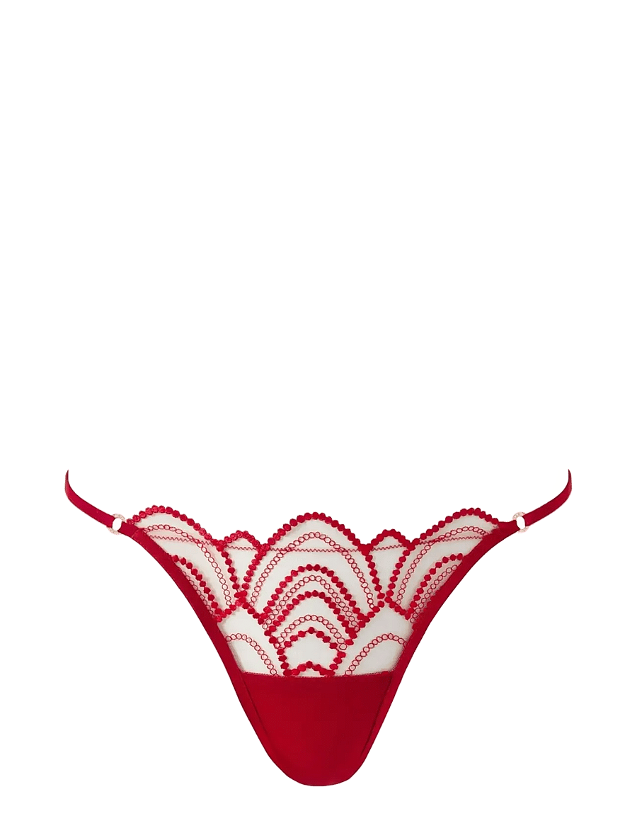 Bluebella - Soraya Brief - briefs - savvy red/red/sheer - 1