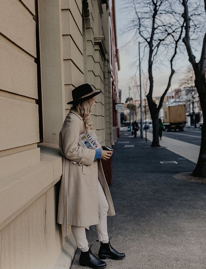 Blundstone - BL 1671 WOMENS ORIGINALS HEEL BOOT - støvletter - black - 0