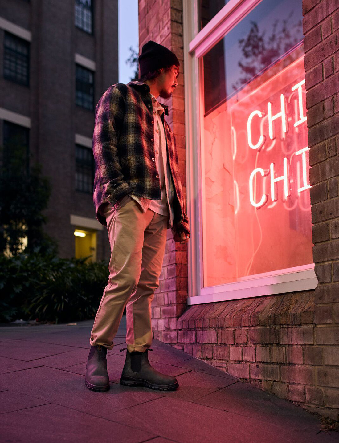 Tartan 2025 chelsea boots