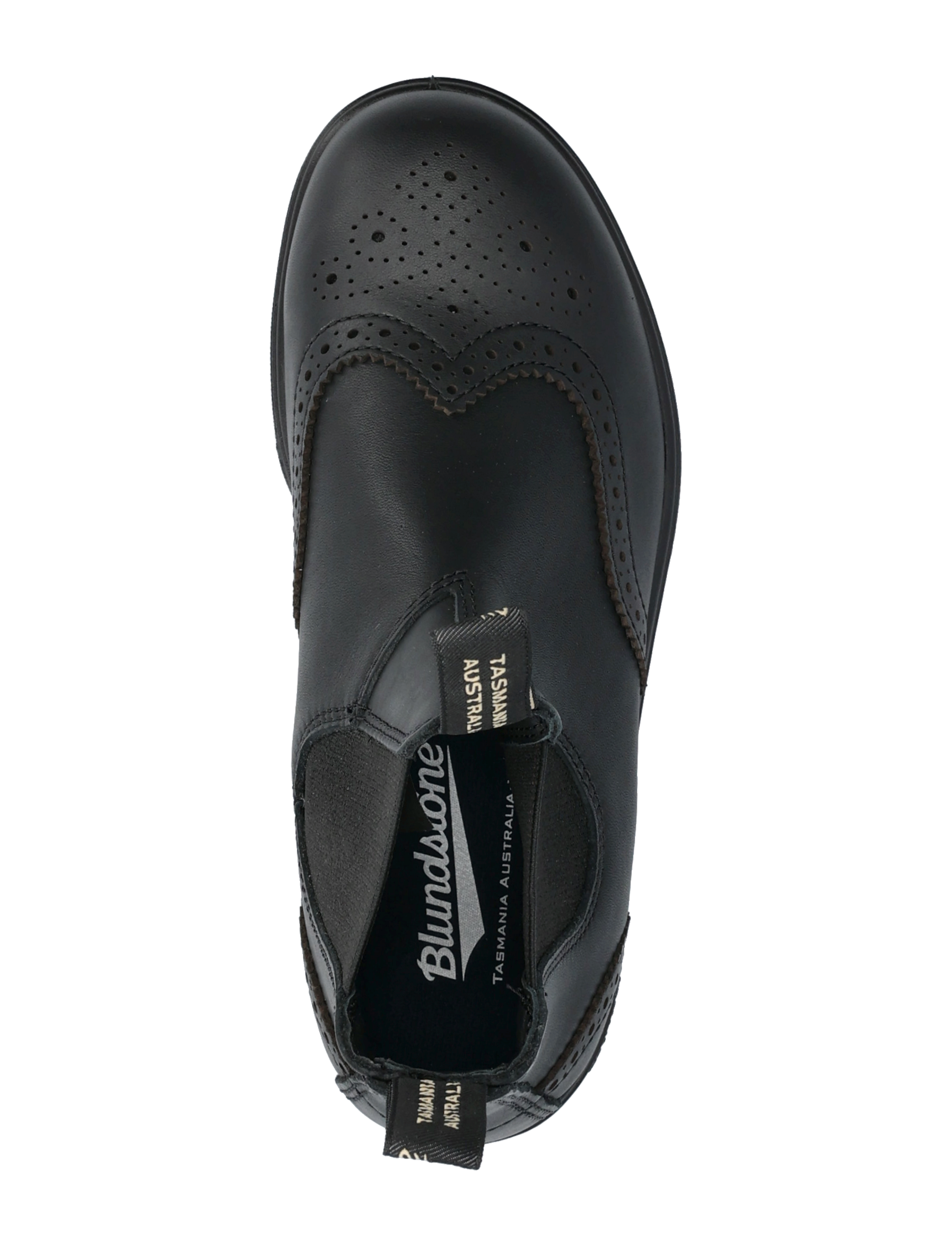 Blundstone - BL 2443 ELASTIC SIDED BROGUE BOOT - black - 3