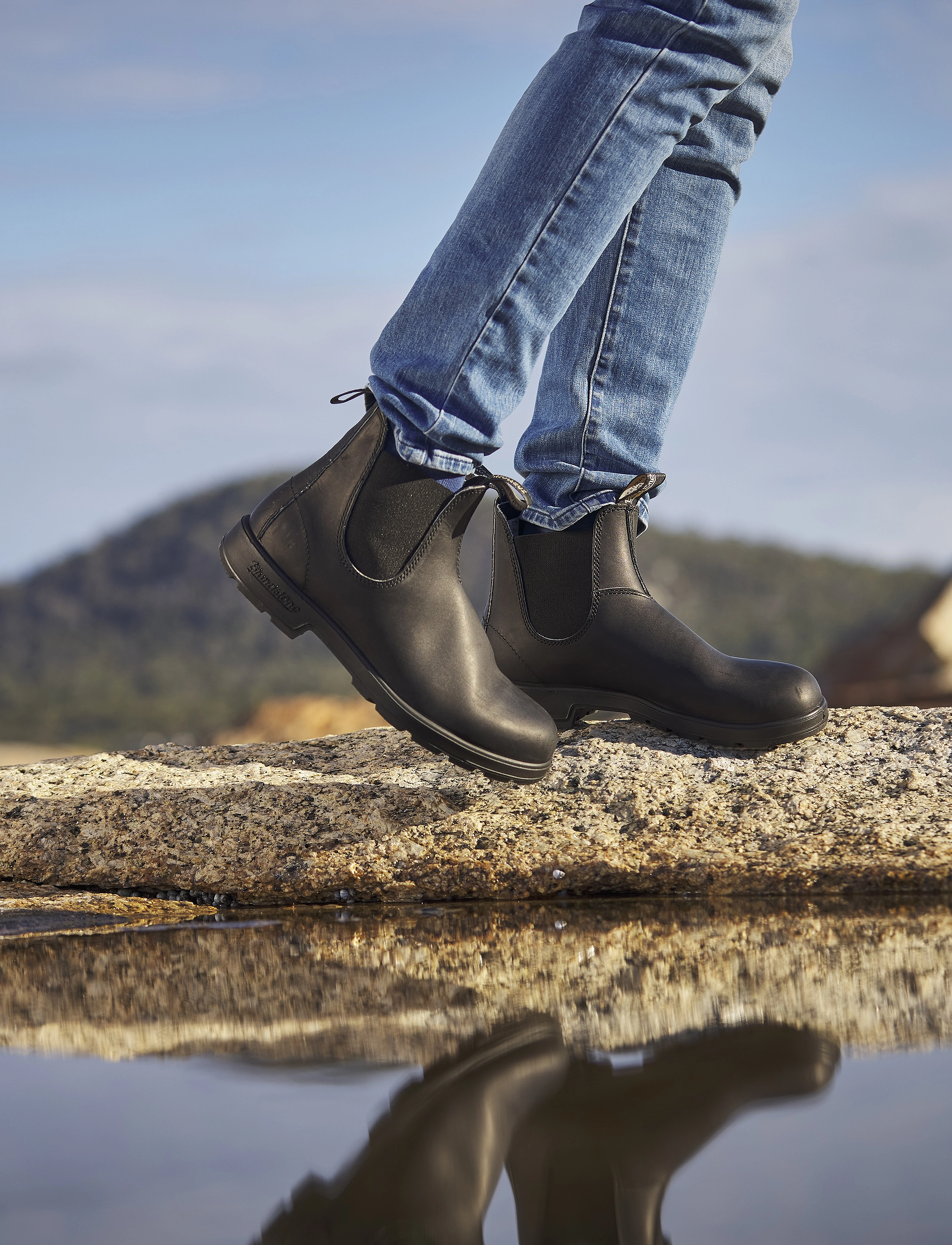 Blundstone Bl 510 Originals Chelsea Boot, 45, Boots, Schwarz - Männerswear